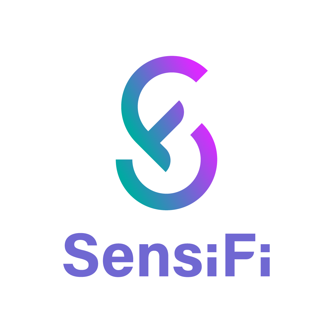 Sensifi logo on light